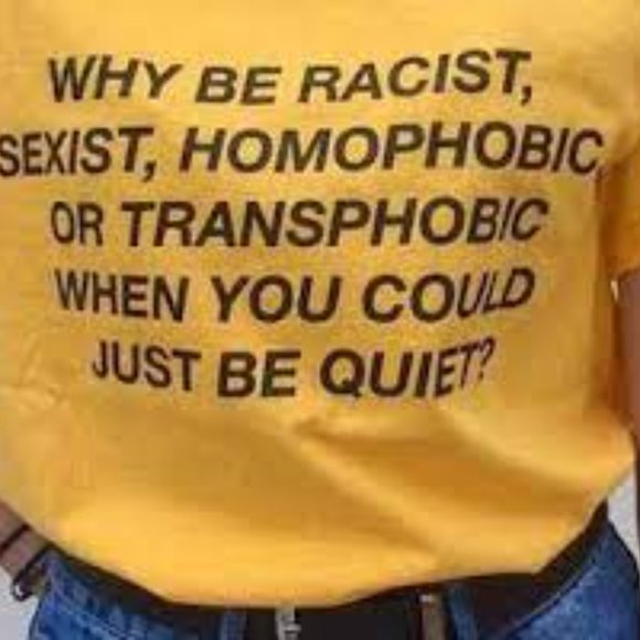 LookFace Why Be Racist Tee NWT - Picture 2 of 4